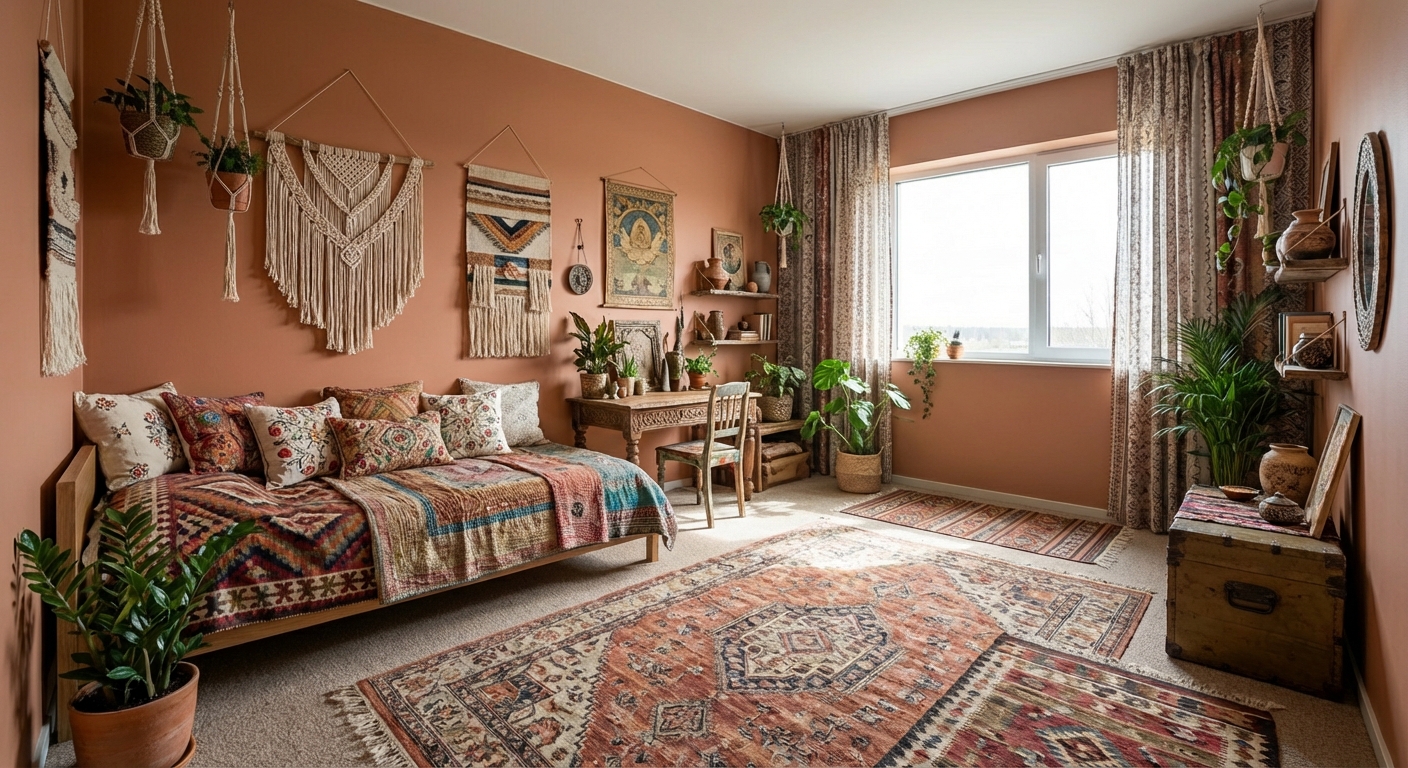 Bohemian Kids Room Design Ideas