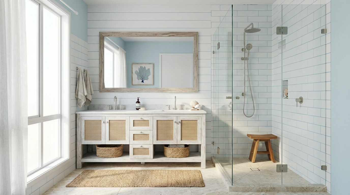 Coastal Bathroom Design Ideas