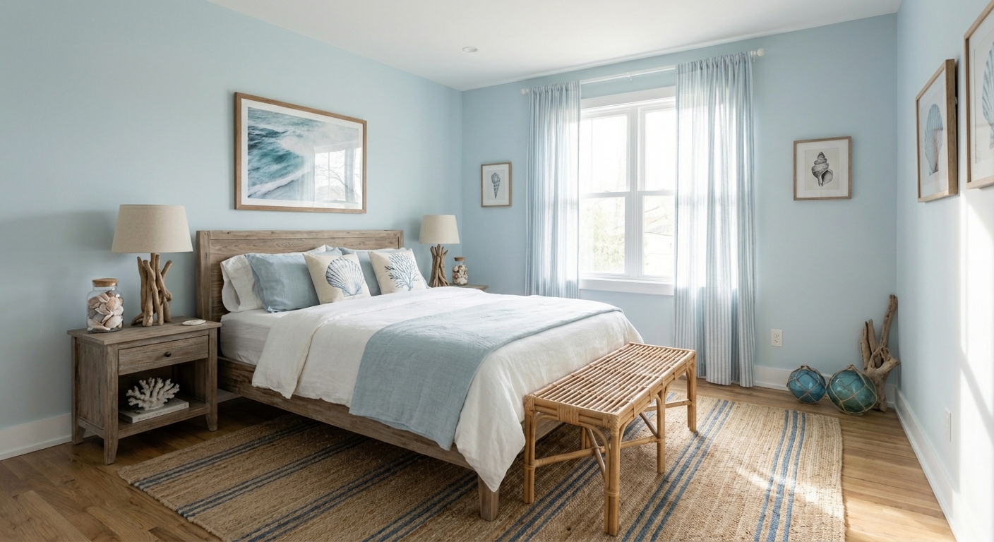 Coastal Bedroom Design Ideas
