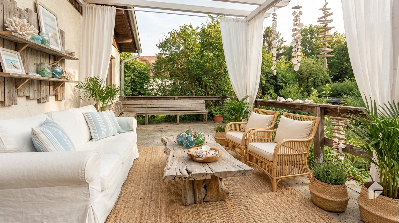 Coastal Patio Design Ideas