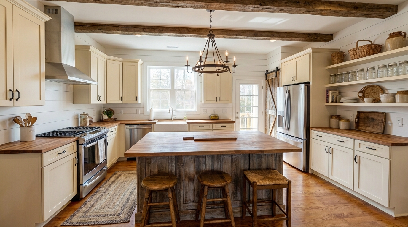 Farmhouse Kitchen Design Ideas