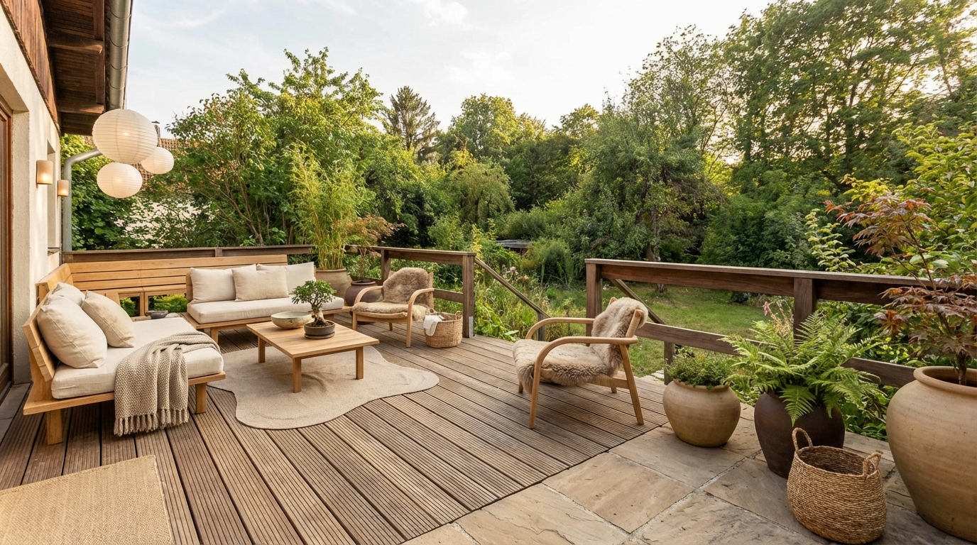 Japandi Patio Design Ideas