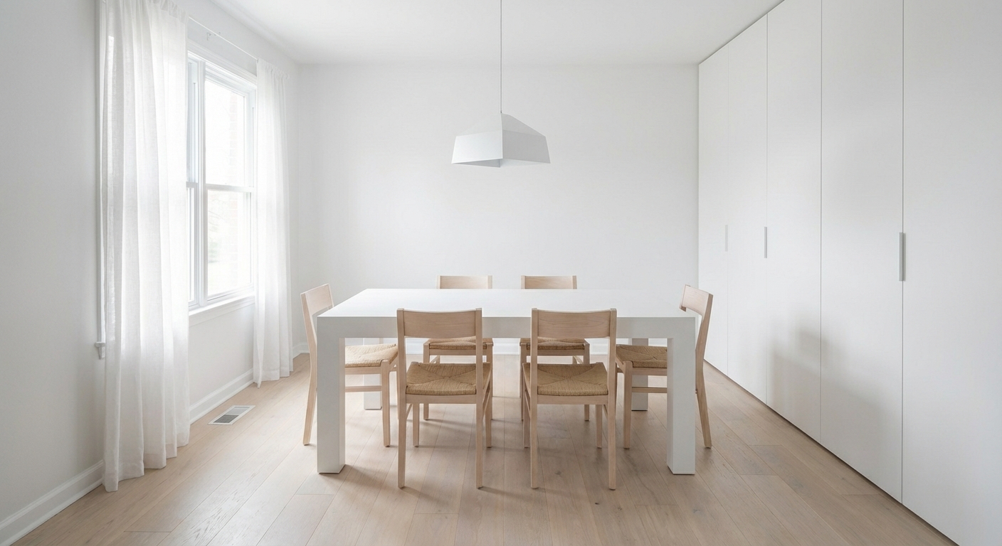 Minimalist Dining Room Design Ideas