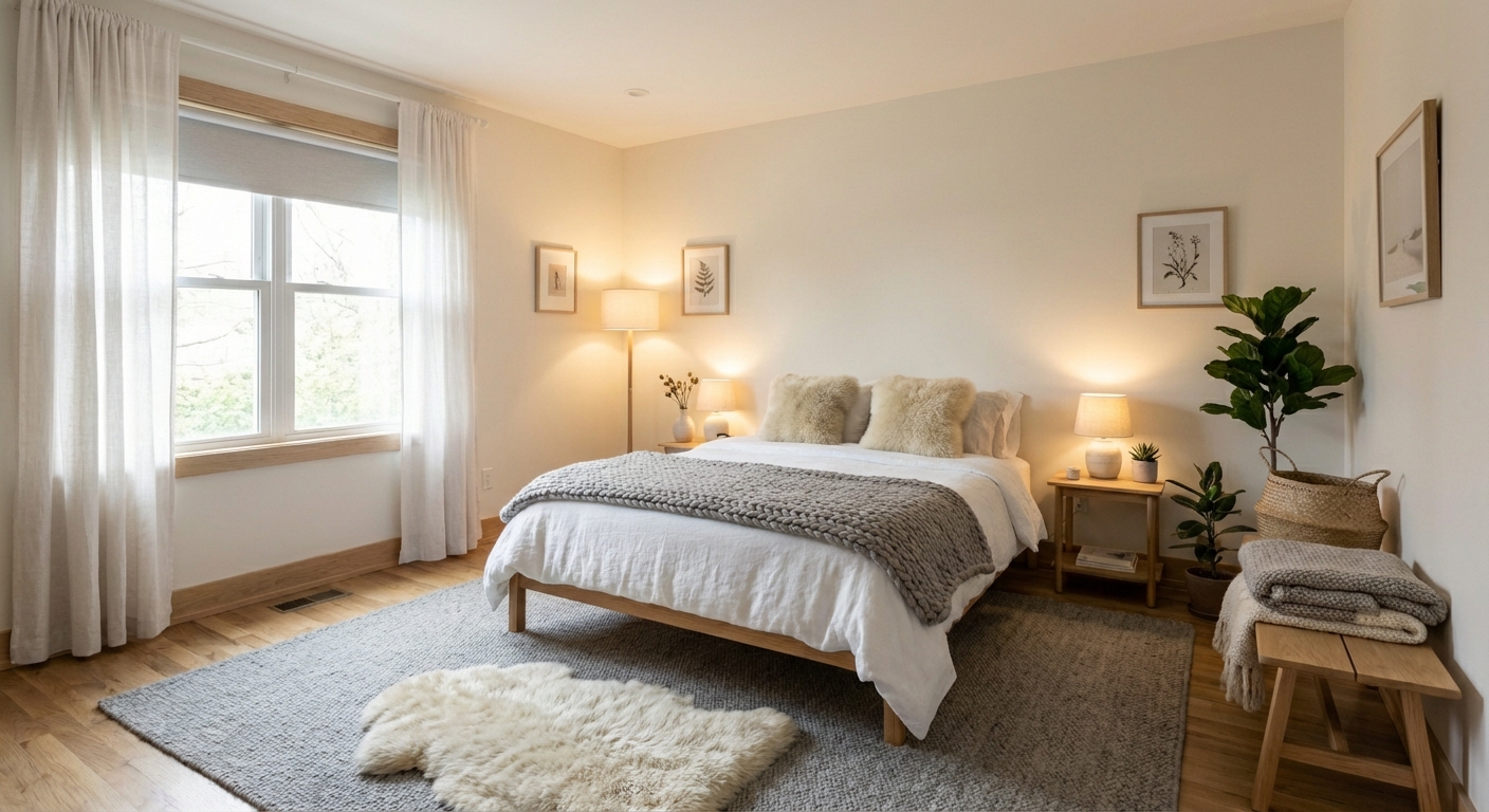 Scandinavian Bedroom Design Ideas