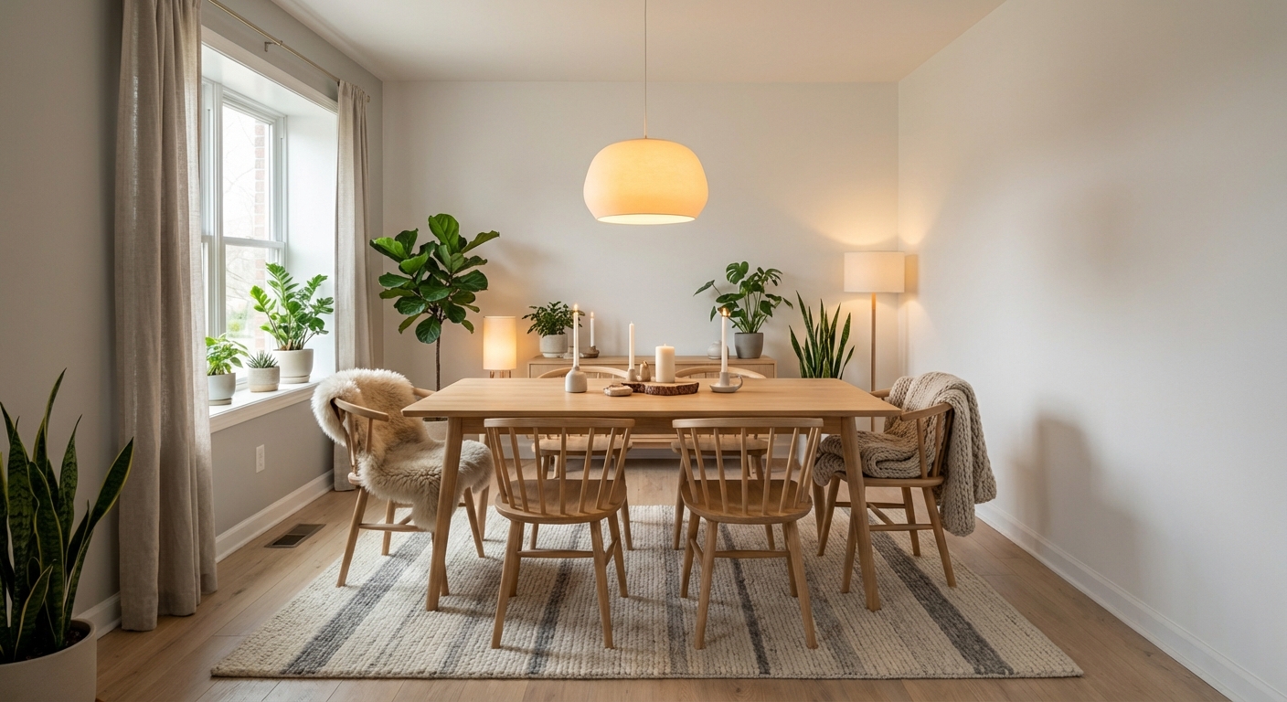 Scandinavian Dining Room Design Ideas