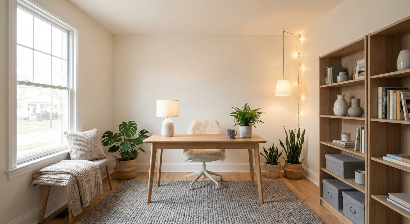 Scandinavian Home Office Design Ideas